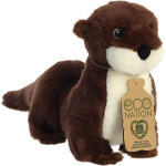 Eco Nation - Plush Toy / Cuddly River Otter 34 Cm Eco-Friendly - (35016)