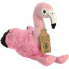 Eco Nation - Plush Toy / Cuddly Sitting Flamingo 27 Cm Eco-Friendly - (35005)