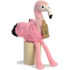 Eco Nation - Plush Toy / Cuddly Sitting Flamingo 27 Cm Eco-Friendly - (35005)