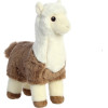Eco Nation - Plush Toy / Cuddly White-Brown Alpaca 24 Cm Eco-Friendly - (35039)