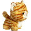 Teddy Pets - Plush Toy / Cuddle Toy Cat Ginger Tabby 17 Cm - (02564)
