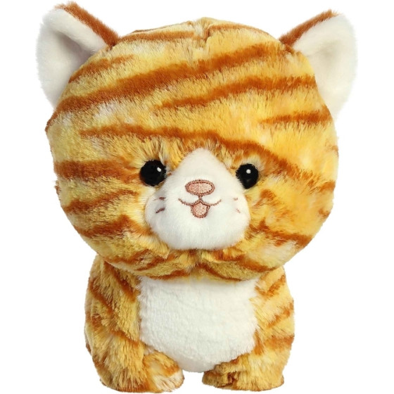 Teddy Pets - Plush Toy / Cuddle Toy Cat Ginger Tabby 17 Cm - (02564)
