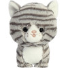 Teddy Pets - Plush Toy / Cuddle Toy Cat Grey Tabby 17 Cm - (02571)