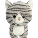 Teddy Pets - Plush Toy / Cuddle Toy Cat Grey Tabby 17 Cm - (02571)