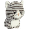 Teddy Pets - Plush Toy / Cuddle Toy Cat Grey Tabby 17 Cm - (02571)