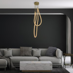 Kelvo Lighting Kelvo Glow ��������� ������ Led 42W 4200lm 360� Ac 220-240V IP20 ����������� ����� Cct �� ����������� ��� 2700K ��� 6000K Dimmable - Lumileds Smd Chip - ����� ������� - �50 x �50 x �70cm - 3 ������ ������� - (KLV-101-0153)