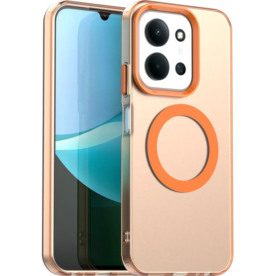 Techsuit - Candycase Magsafe - Xiaomi Redmi 15C 4G / Redmi 15C 5G / Poco C85 4G - Orange