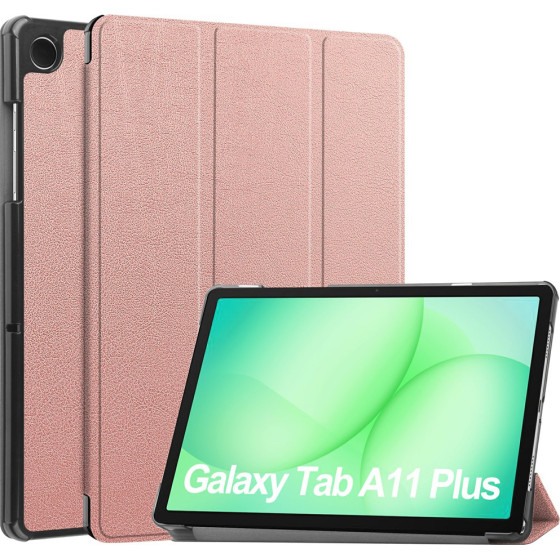 Techsuit - Foldpro - Samsung Galaxy Tab A11 Plus / A9 Plus - Rose Gold