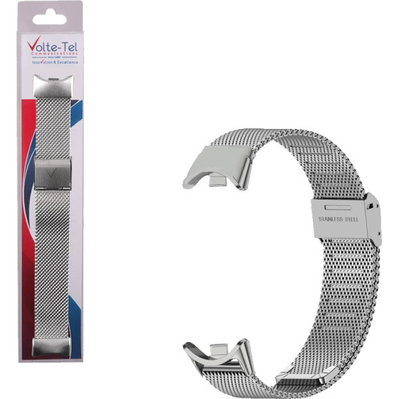 Volte-Tel VT155 ������� �������� ��������� Xiaomi Smart Band 8/Smart Band 9/Smart Band 10 Milan SILVER