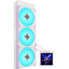 Lian Li Hydroshift Ii LCD-S 360CL White - Rgb Aio Cpu Cooler - 3.4'' Screen - 1851/1700, AM5/AM4 - (G89.GHS2LCDS36CW.00)