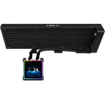 Lian Li Hydroshift Ii LCD-S 360N Black - Fanless Aio Cpu Cooler - 3.4'' Screen - 1851/1700, AM5/AM4 - (G89.GHS2LCDS36NB.00)