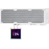 Lian Li Hydroshift Ii LCD-S 360N White - Fanless Aio Cpu Cooler - 3.4'' Screen - 1851/1700, AM5/AM4 - (G89.GHS2LCDS36NW.00)