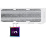 Lian Li Hydroshift Ii LCD-S 360N White - Fanless Aio Cpu Cooler - 3.4'' Screen - 1851/1700, AM5/AM4 - (G89.GHS2LCDS36NW.00)