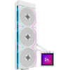 Lian Li Hydroshift Ii LCD-S 360TL White - Rgb Aio Cpu Cooler - 3.4'' Screen - 1851/1700, AM5/AM4 - (G89.GHS2LCDS36TW.00)