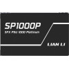 Lian Li SP1000P Black -1000W 80+ Platinum Psu - 10 Years Warranty - 12V-2?6 - Japanese Capacitors - (G9P.SP1000P.B000.EU)