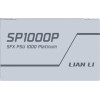 Lian Li SP1000P White - 1000W 80+ Platinum Psu - 10 Years Warranty - 12V-2?6 - Japanese Capacitors - (G9P.SP1000P.W000.EU)