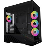Lian Li Vector V100 Black - 4 x 120mm Argb - Led Rgb Strip - Tempered Glass - Atx Case - (G99.V100RX.01)