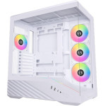 Lian Li Vector V100 White - 4 x 120mm Argb - Led Rgb Strip - Tempered Glass - Atx Case - (G99.V100RW.01)