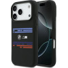 BMW M Silicon Horizontal Line Magsafe Case For Iphone 17 Pro Black - (BMHMP17L25SHOTSK)