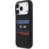 BMW M Silicon Horizontal Line Magsafe Case For Iphone 17 Pro Black - (BMHMP17L25SHOTSK)