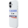 BMW M Silicon Horizontal Line Magsafe Case For Iphone 17 White - (BMHMP17S25SHOTSH)