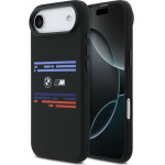 BMW M Silicon Horizontal Line Magsafe Case For Iphone Air Black - (BMHMP17M25SHOTSK)