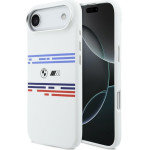 BMW M Silicon Horizontal Line Magsafe Case For Iphone Air White - (BMHMP17M25SHOTSH)