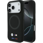 BMW M Silicon Logo Magsafe Case For Iphone 17 Pro Black - (BMHMP17L25SITBOK)