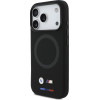 BMW M Silicon Logo Magsafe Case For Iphone 17 Pro Black - (BMHMP17L25SITBOK)