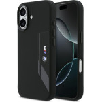 BMW M Silicon Vertical Logo Magsafe Case For Iphone 17 Black - (BMHMP17S25SDBSK)