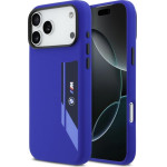 BMW M Silicon Vertical Logo Magsafe Case For Iphone 17 Pro Max Navy Blue - (BMHMP17X25SDBSV)