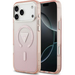 Guess Case Iml Gradient Triangle Logo Magsafe For Iphone 17 Pro Max Pink - (GUHMP17XHGTMLCGP)