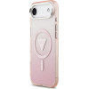 Guess Case Iml Gradient Triangle Logo Magsafe For Iphone Air Pink - (GUHMP17MHGTMLCGP)