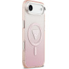 Guess Case Iml Gradient Triangle Logo Magsafe For Iphone Air Pink - (GUHMP17MHGTMLCGP)