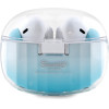 Hello Kitty Bluetooth Earphones Tws + Docking Station Blue Gradient Electroplating Logo - (HKTWSHDGKEQ)