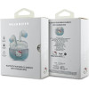 Hello Kitty Bluetooth Earphones Tws + Docking Station Blue Gradient Electroplating Logo - (HKTWSHDGKEQ)