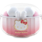 Hello Kitty Bluetooth Earphones Tws + Docking Station Pink Gradient Electroplating Logo - (HKTWSHDGKEP)