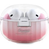 Hello Kitty Bluetooth Earphones Tws + Docking Station Pink Gradient Electroplating Logo - (HKTWSHDGKEP)