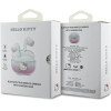 Hello Kitty Bluetooth Earphones Tws + Docking Station Pink Gradient Electroplating Logo - (HKTWSHDGKEP)