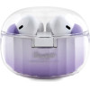 Hello Kitty Bluetooth Earphones Tws + Docking Station Purple Gradient Electroplating Log - (HKTWSHDGKEU)