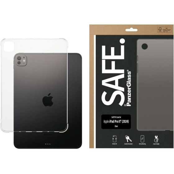 PanzerGlass Case Safe By Tpu For Ipad Pro 11 (2024) Transparent - (SAFE95741)