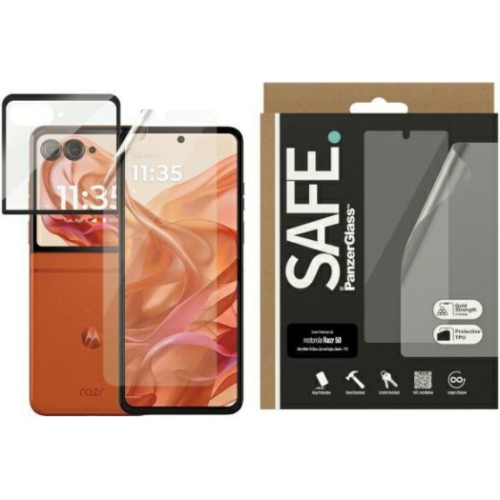 PanzerGlass Safe By Motorola Razr 50 Screen Protection Ultra-Wide Fit - (SAFE95960)