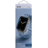 UNIQ Aspen Strap Apple Watch 40/38/41 Mm Series 1/2/3/4/5/6/7/8/SE/SE2/SE3 Braided De Cerulean Blue - (UNIQ-41MM-ASPDECBLU)
