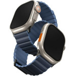 UNIQ Revix Premium Strap Apple Watch Series 1-8/SE/SE2/SE3/Ultra1/2/3 42/44/45/49 Edition Blue - (UNIQ-45MM-REVPPRUMBLU)