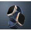 UNIQ Revix Premium Strap Apple Watch Series 1-8/SE/SE2/SE3/Ultra1/2/3 42/44/45/49 Edition Blue - (UNIQ-45MM-REVPPRUMBLU)