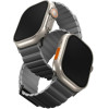 UNIQ Revix Premium Strap Apple Watch Series 1-8/SE/SE2/SE3/Ultra1/2/3 42/44/45/49 Edition Gray - (UNIQ-45MM-REVPCHRAGRY)