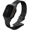 UNIQ Strap Dante Pro For Apple Watch 49/46/45/44mm Stainless Steel Graphite Black - (UNIQ-49MM-DANPGBLK)