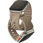 UNIQ Strap Fluo For Apple Watch 49/46/45/44/42/41/40mm Magnetic Beige - (UNIQ-49-40MM-FLUOSSAN)