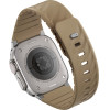 UNIQ Strap Fluo For Apple Watch 49/46/45/44/42/41/40mm Magnetic Beige - (UNIQ-49-40MM-FLUOSSAN)
