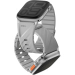 UNIQ Strap Fluo For Apple Watch 49/46/45/44/42/41/40mm Magnetic Grey - (UNIQ-49-40MM-FLUOMGRY)